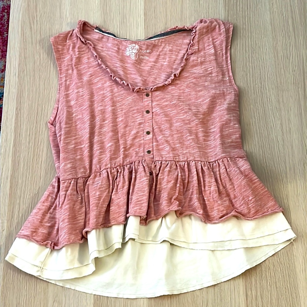 Anthropologie Ruffled Tank - Picture 2 of 4
